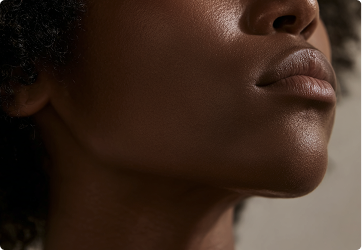 Samtiges Finish: zieht schnell ein, kein klebriger Film, geeignet unter Make up.