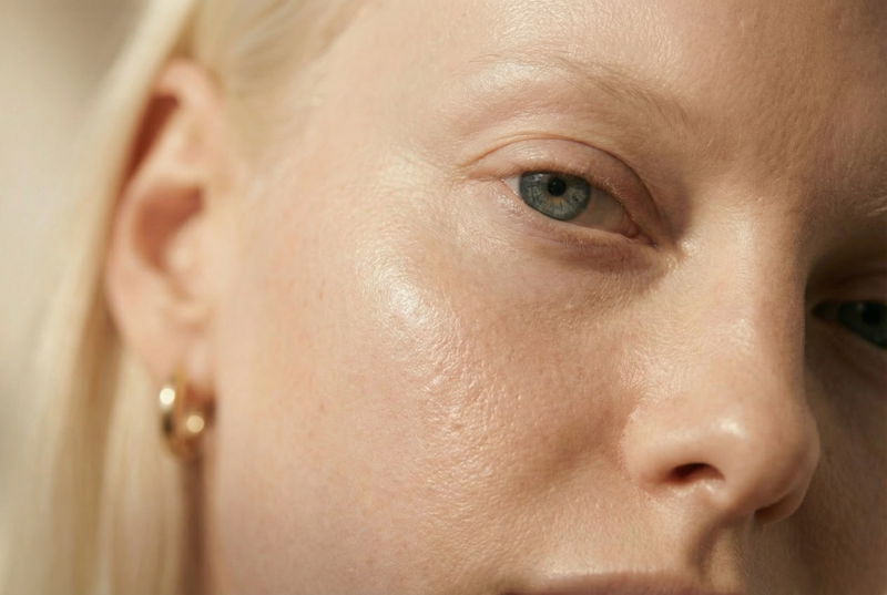 Beruhigt, mindert Rötungen (Bisabolol und Kamillenblütenextrakt).